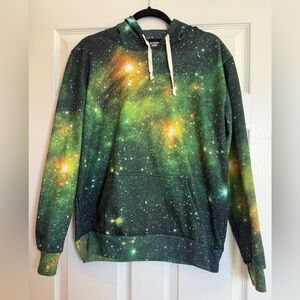 Galaxy Print Hoodie